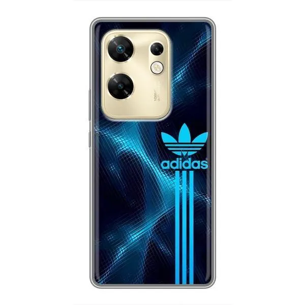 Чехол с принтом «Синий Адидас» для Infinix Zero 30 Чехол с принтом «Синий Адидас» для Infinix Zero 30
