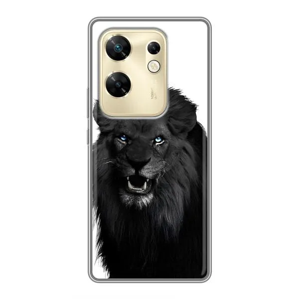Чохол з принтом «Чорний ЛЕВ» для Infinix Zero 30 Чохол з принтом «Чорний ЛЕВ» для Infinix Zero 30