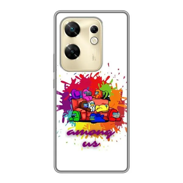 Чехол с принтом «Яркий АмонгАс» для Infinix Zero 30