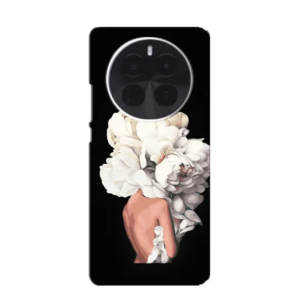 Чехол с принтом «Белые цветы» для Infinix Zero 40 5G Чехол с принтом «Белые цветы» для Infinix Zero 40 5G