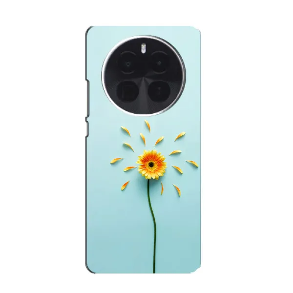 Чехол с принтом «Желтый цветок» для Infinix Zero 40 5G
