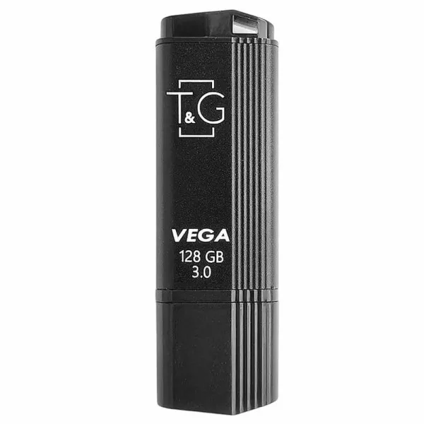 Флеш-накопитель T&G 121 Vega Series USB 3.0 — 128GB — Черный — фото 1