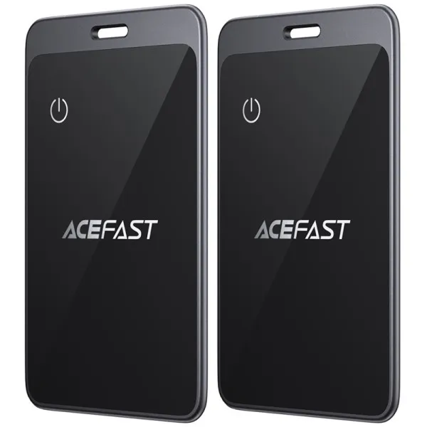 Трекер Acefast S3 Metal Card 100 mAh (2ps) — Серый — фото 1