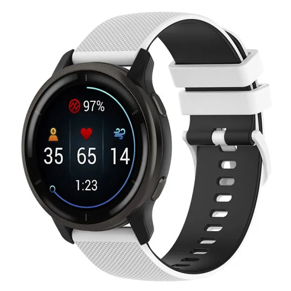 Ремешок Ribby для Smart Watch 20mm — Белый — фото 1
