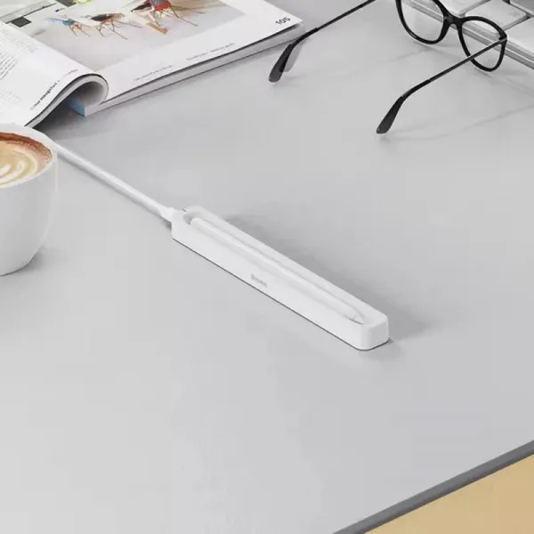 Зарядный кейс для стилуса Baseus Smooth Writing (P80015907213) — Белый — фото 3 Зарядный кейс для стилуса Baseus Smooth Writing (P80015907213) — Белый — фото 3