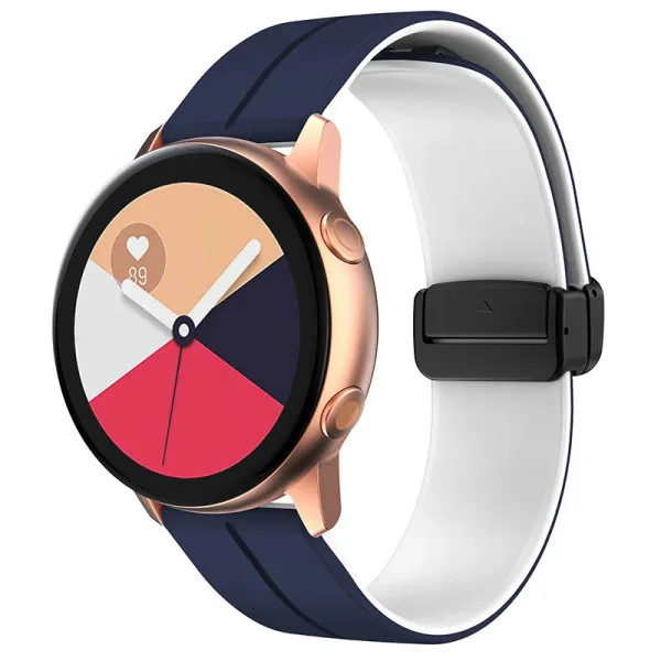 Силиконовый ремешок Classy для Smart Watch 20mm — Blue — фото 1
