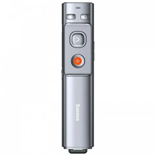 Лазерная указка Baseus Orange Dot Wireless Presenter (Red Laser) (WKCD) — Серый — фото 1 Лазерная указка Baseus Orange Dot Wireless Presenter (Red Laser) (WKCD) — Серый — фото 1