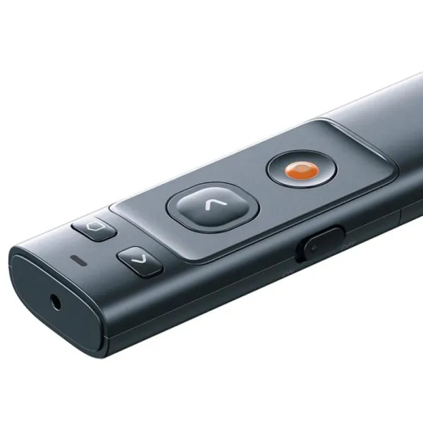 Лазерная указка Baseus Orange Dot Wireless Presenter (Red Laser) (WKCD) — Серый — фото 2 Лазерная указка Baseus Orange Dot Wireless Presenter (Red Laser) (WKCD) — Серый — фото 2