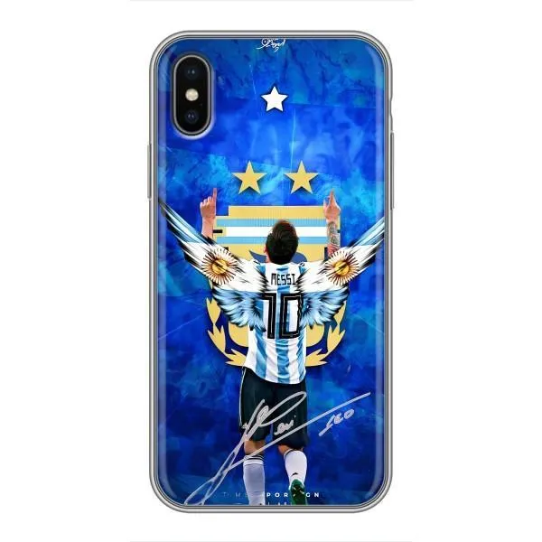 Чехол с принтом «Месси сборная» для iPhone X