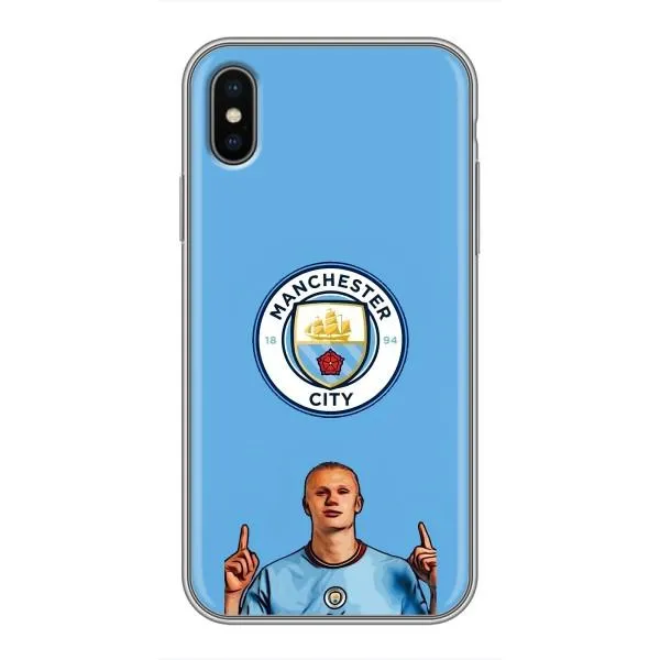 Чохол з принтом «Холанд Манчестер Сіті» для iPhone X Чохол з принтом «Холанд Манчестер Сіті» для iPhone X