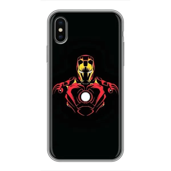 Чехол с принтом «Человек железный» для iPhone X