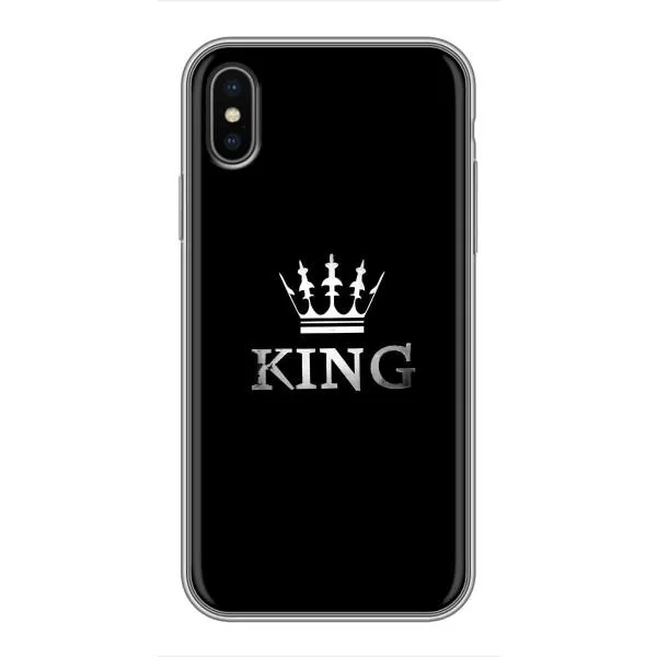 Чехол с принтом «KING» для iPhone X Чехол с принтом «KING» для iPhone X