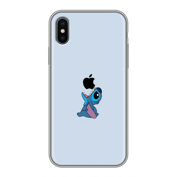 Чехол с принтом «Stitch apple» для iPhone X Чехол с принтом «Stitch apple» для iPhone X