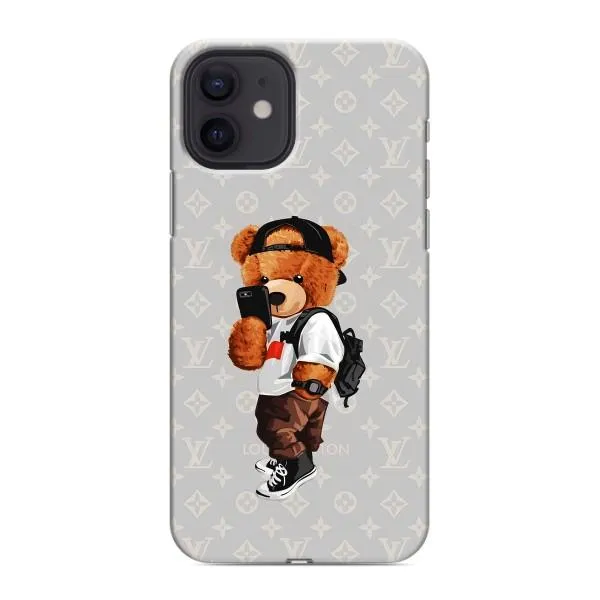 Чехол с принтом «Мишка Луи» для iPhone 12 mini