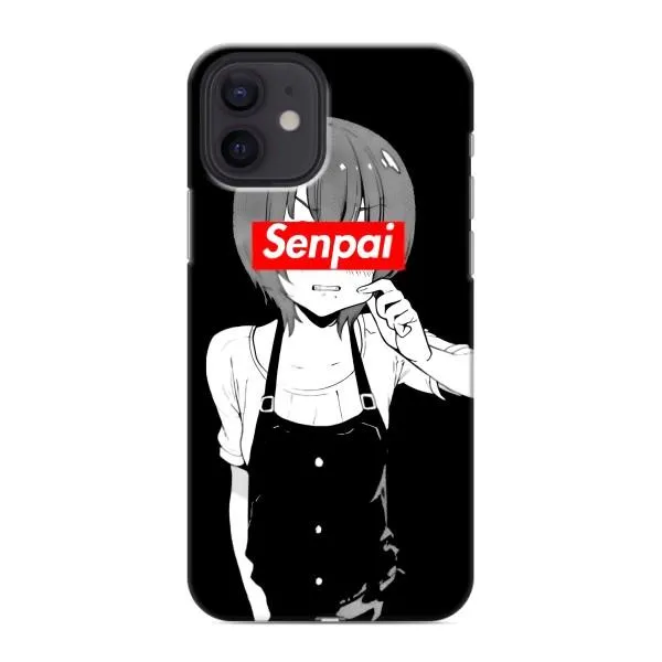 Чехол с принтом «Senpai» для iPhone 12 mini