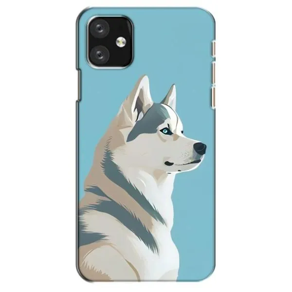 Чехол с принтом «Хаски арт» для iPhone 12 mini