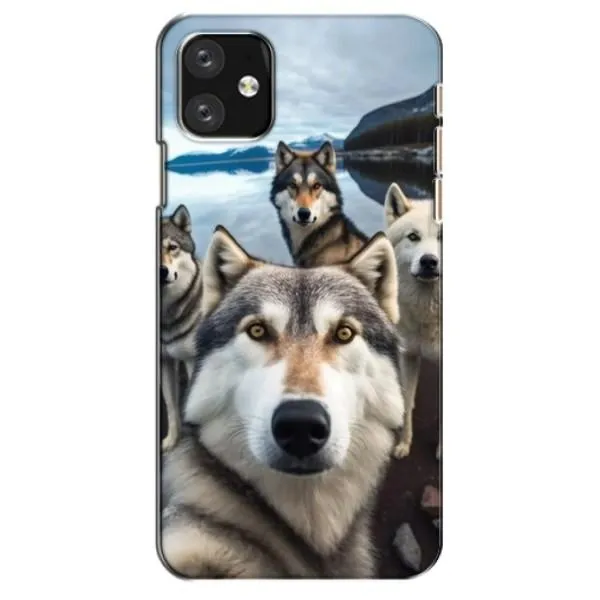 Чехол с принтом «Селфи ХАски» для iPhone 12 mini