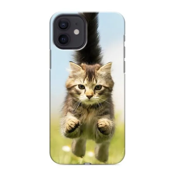 Чехол с принтом «Прыжок кота» для iPhone 12 mini