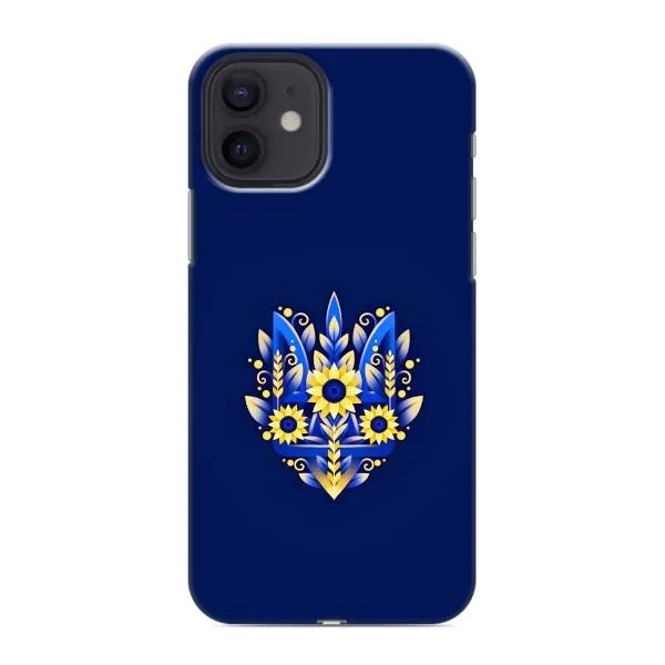 Чехол с принтом «Цветочный Герб» для iPhone 12 mini Чехол с принтом «Цветочный Герб» для iPhone 12 mini