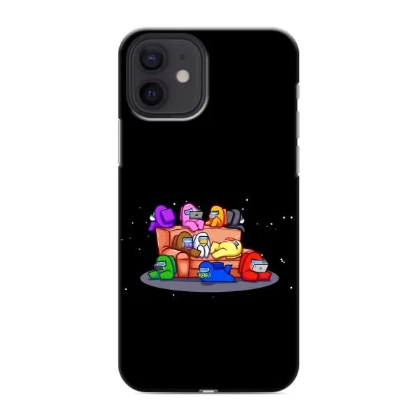 Чехол с принтом «Амонг-ас» для iPhone 12 mini