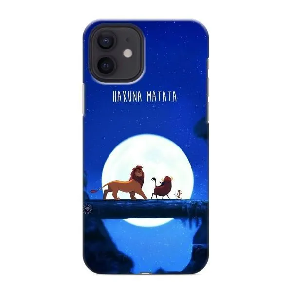 Чехол с принтом «Хакуна Матата» для iPhone 12 mini Чехол с принтом «Хакуна Матата» для iPhone 12 mini