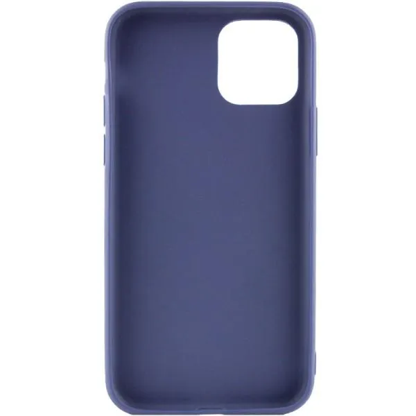 Силиконовый чехол Candy для Apple iPhone 12 Pro Max (6.7") — Синий — фото 2