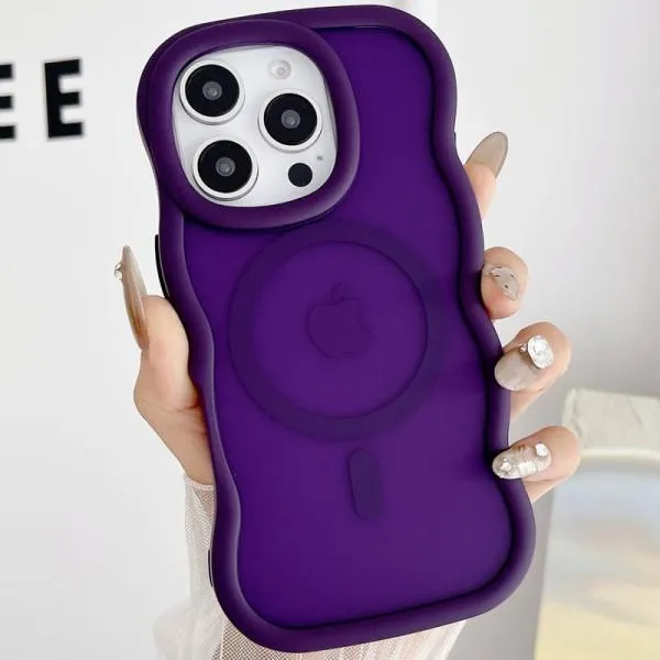 Чохол TPU+PC Undine with Magnetic Fit для Apple iPhone 12 Pro Max (6.7") — Фіолетовий — фото 3 Чохол TPU+PC Undine with Magnetic Fit для Apple iPhone 12 Pro Max (6.7") — Фіолетовий — фото 3