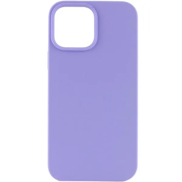 Чехол Silk (AA) NO LOGO with Magnetic Fit для Apple iPhone 12 Pro Max (6.7") — Сиреневый — фото 2