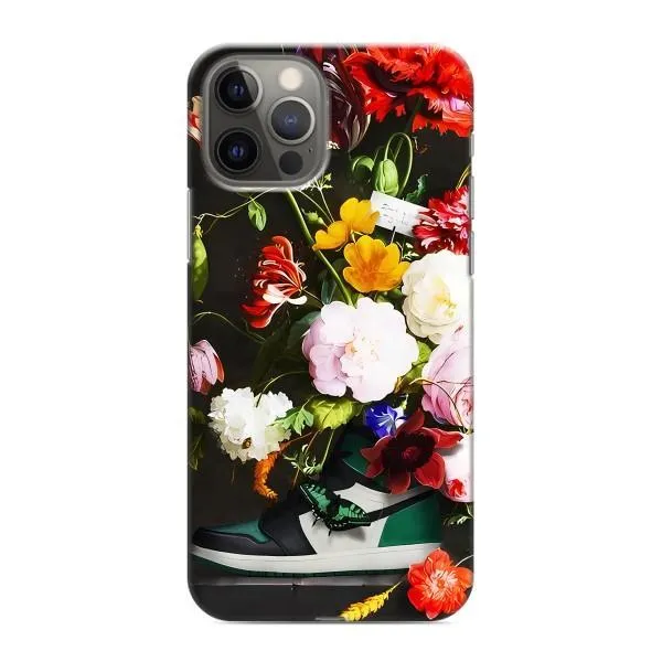 Чехол с принтом «Nike цветы» для iPhone 12 Pro Max