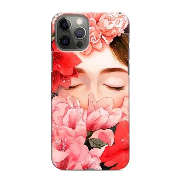 Чехол с принтом «Глаза в цветах» для iPhone 12 Pro Max