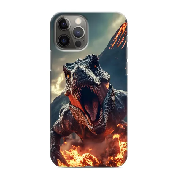 Чехол с принтом «Огненный динозавр» для iPhone 12 Pro Max Чехол с принтом «Огненный динозавр» для iPhone 12 Pro Max