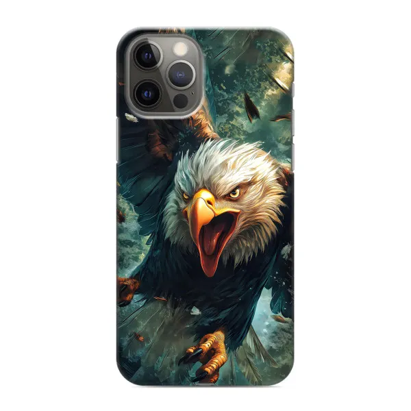 Чехол с принтом «Орел в полете» для iPhone 12 Pro Max Чехол с принтом «Орел в полете» для iPhone 12 Pro Max