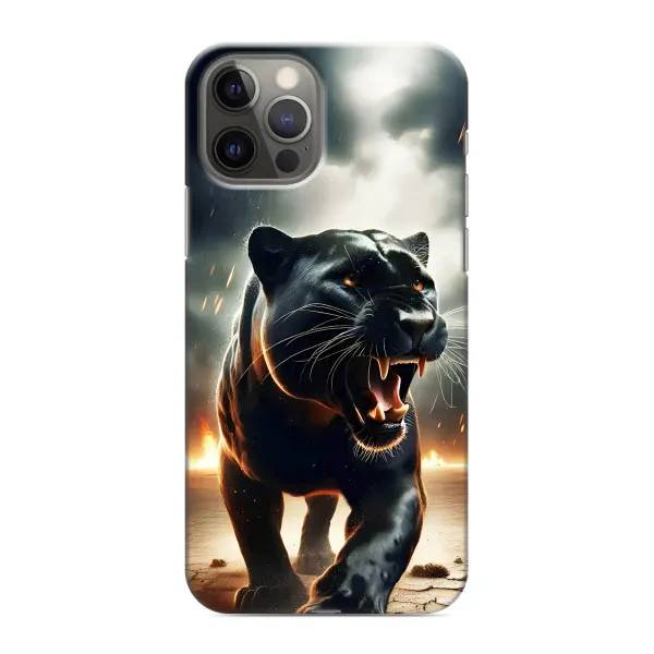 Чехол с принтом «Черная пантера» для iPhone 12 Pro Max Чехол с принтом «Черная пантера» для iPhone 12 Pro Max