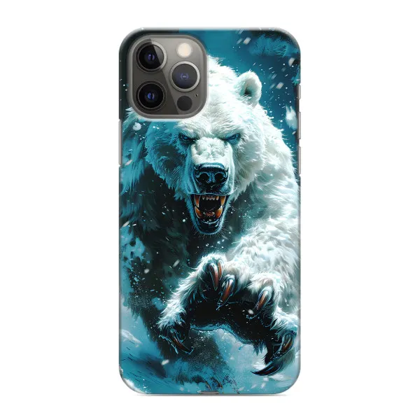 Чехол с принтом «Полярный медведь» для iPhone 12 Pro Max Чехол с принтом «Полярный медведь» для iPhone 12 Pro Max