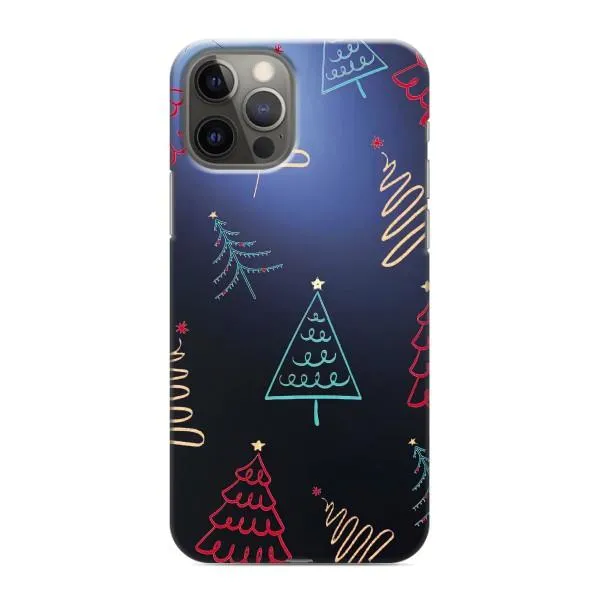 Чехол с принтом «Рождественские елки» для iPhone 12 Pro Max Чехол с принтом «Рождественские елки» для iPhone 12 Pro Max