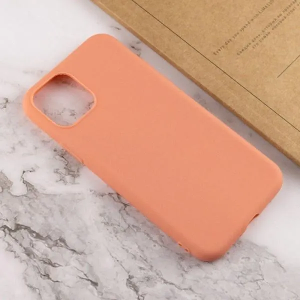 Силиконовый чехол Candy для Apple iPhone 12 Pro / 12 (6.1") — Rose Gold — фото 4 Силиконовый чехол Candy для Apple iPhone 12 Pro / 12 (6.1") — Rose Gold — фото 4