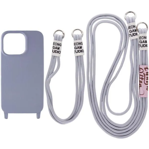 Чехол TPU two straps California для Apple iPhone 12 Pro / 12 (6.1") — Серый — фото 1 Чехол TPU two straps California для Apple iPhone 12 Pro / 12 (6.1") — Серый — фото 1