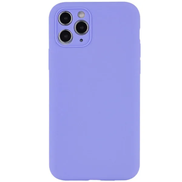 Чехол Silk Full Camera Protective (AA) NO LOGO для Apple iPhone 12 Pro (6.1") — Сиреневый — фото 4 Чехол Silk Full Camera Protective (AA) NO LOGO для Apple iPhone 12 Pro (6.1") — Сиреневый — фото 4