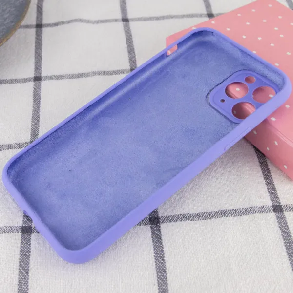 Чехол Silk Full Camera Protective (AA) NO LOGO для Apple iPhone 12 Pro (6.1") — Сиреневый — фото 5 Чехол Silk Full Camera Protective (AA) NO LOGO для Apple iPhone 12 Pro (6.1") — Сиреневый — фото 5