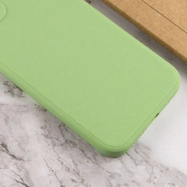 Силиконовый чехол Candy Full Camera для Apple iPhone 12 Pro (6.1") — Фисташковый — фото 3 Силиконовый чехол Candy Full Camera для Apple iPhone 12 Pro (6.1") — Фисташковый — фото 3
