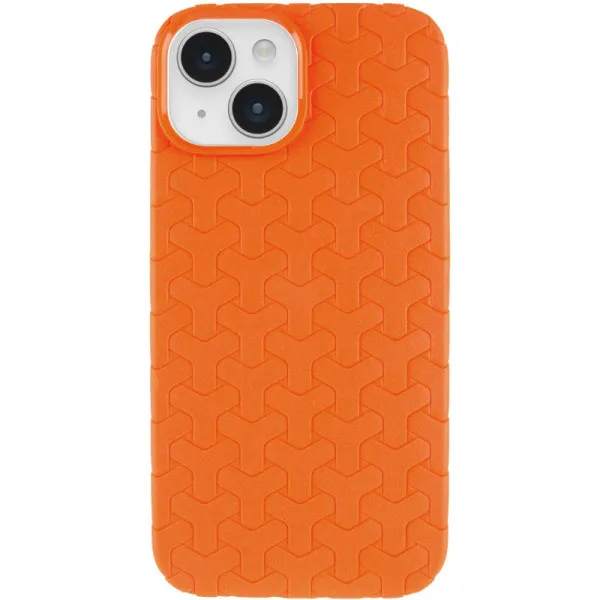 Чехол TPU Weaving для Apple iPhone 12 Pro / 12 (6.1") — Оранжевый — фото 2