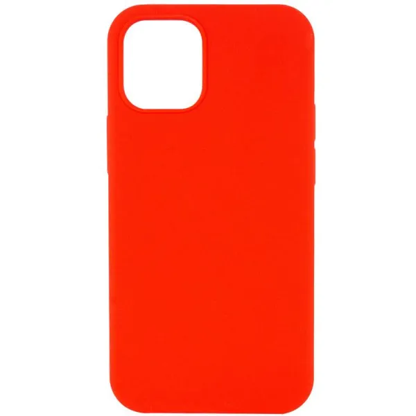 Чехол Silk Full Protective (AA) NO LOGO для Apple iPhone 12 Pro / 12 (6.1") — Красный — фото 1
