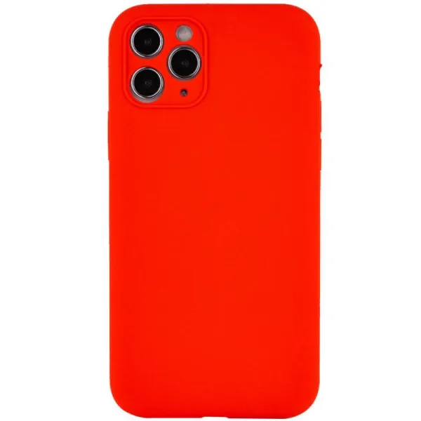 Чехол Silk Full Camera Protective (AA) NO LOGO для Apple iPhone 12 Pro (6.1") — Красный — фото 1