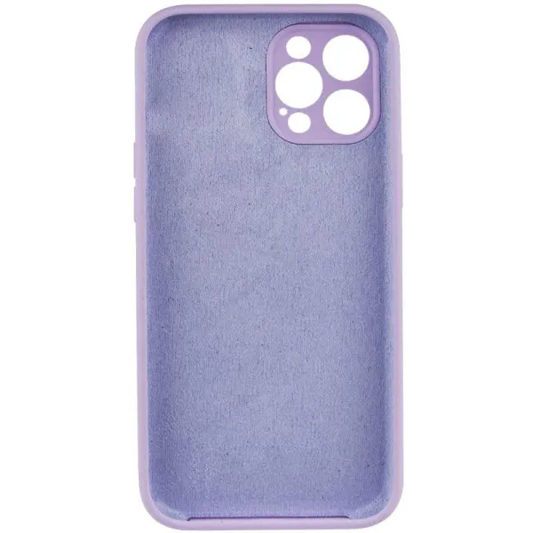 Чехол Silk Full Camera Protective (AA) NO LOGO для Apple iPhone 12 Pro (6.1") — Сиреневый — фото 3 Чехол Silk Full Camera Protective (AA) NO LOGO для Apple iPhone 12 Pro (6.1") — Сиреневый — фото 3