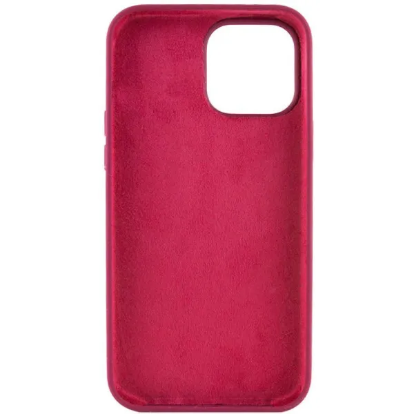Чехол Silk Full Protective (AA) NO LOGO для Apple iPhone 12 Pro / 12 (6.1") — Бордовый — фото 3