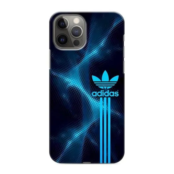 Чехол с принтом «Синий Адидас» для iPhone 12 Pro