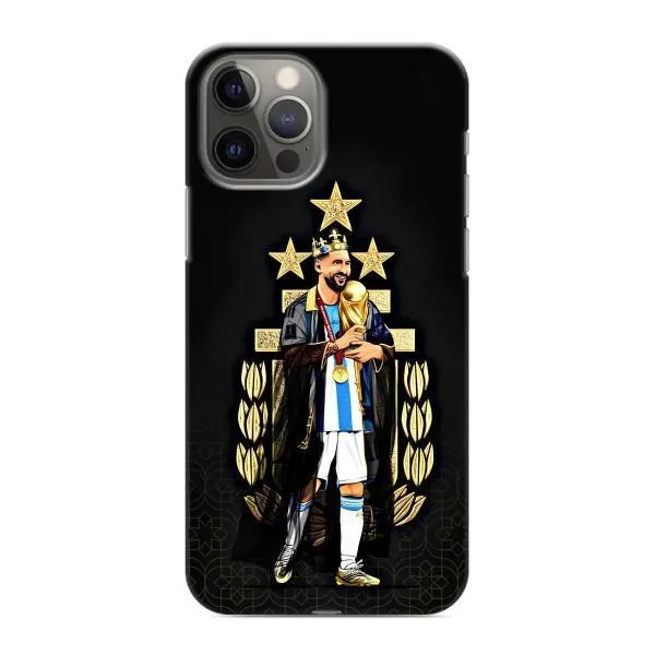 Чехол с принтом «Месси Король» для iPhone 12 Pro