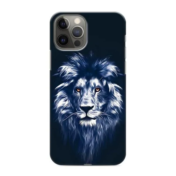 Чехол с принтом «Синий Лев» для iPhone 12 Pro