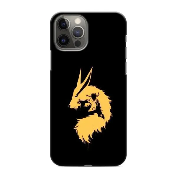 Чехол с принтом «силуэт Курама Наруто» для iPhone 12 Pro Чехол с принтом «силуэт Курама Наруто» для iPhone 12 Pro