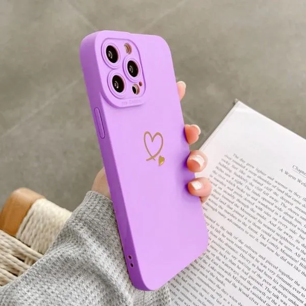 Чехлы для ВЛЮБЛЕННЫХ для iPhone 12 — Лиловый
